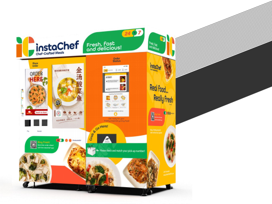 Instachef 无人餐饮零售柜